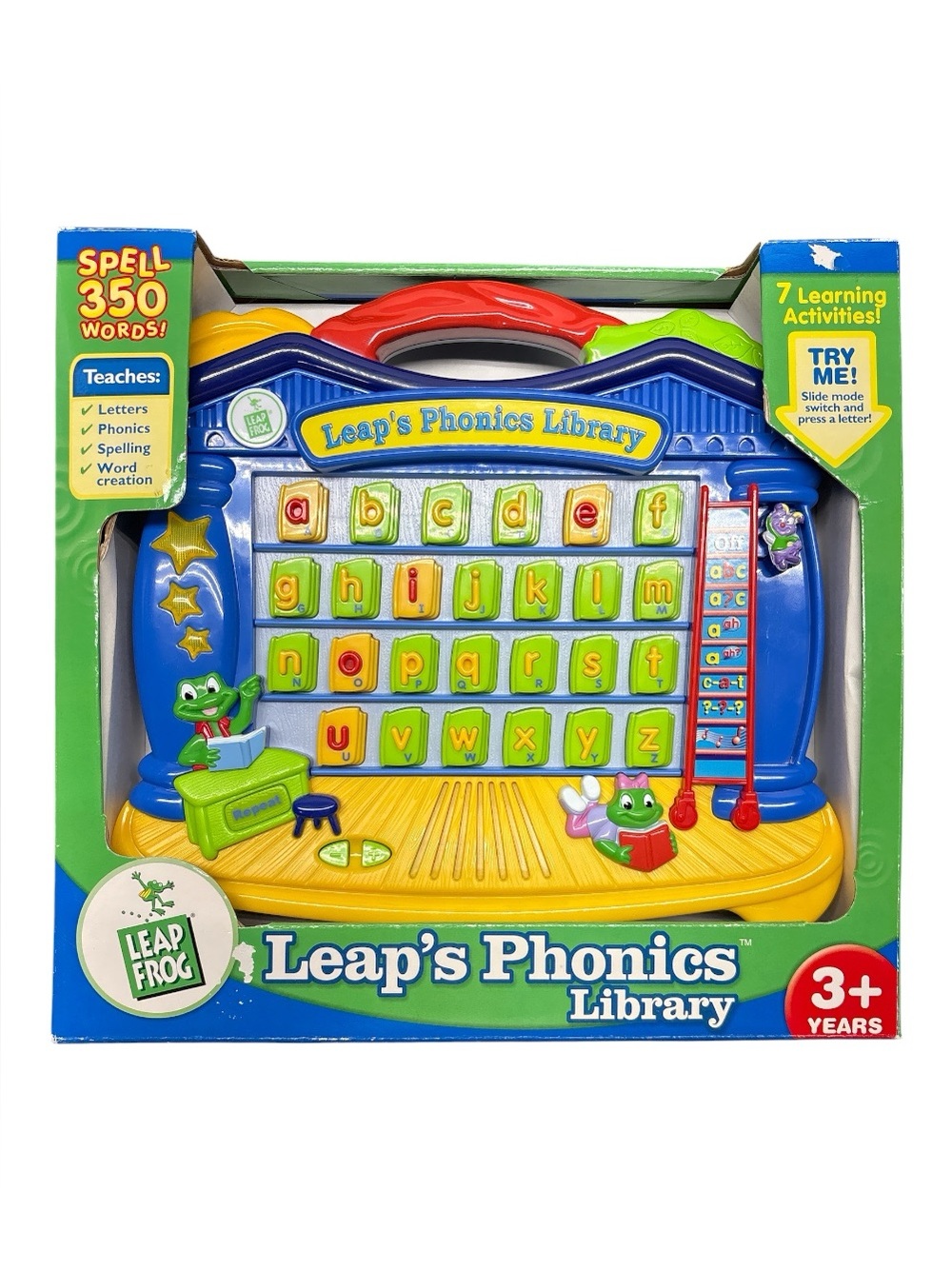 Leapfrogs Leap’s Phonics Library Rare Vintage New in Box